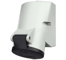 Розетка настенная 16А 4п 7ч 500В IP44 внешнее крепление пружинные клеммы TwinCONTACT Mennekes 1725