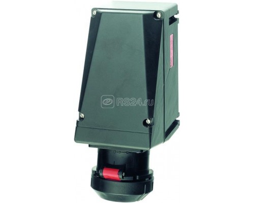 Розетка настенная 32А 220-240В 4-х конт. каб. ввод 2хМ32 вход. предох. с термозащ. 50А IP66 Cooper GHG5174409R0001