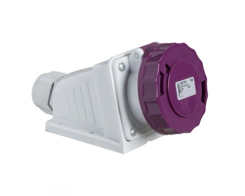 Розетка настенная 32А 2P 20-25В IP67 SchE 82165
