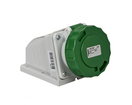 Розетка настенная 32А 2P 24/48В IP67 SchE 82169