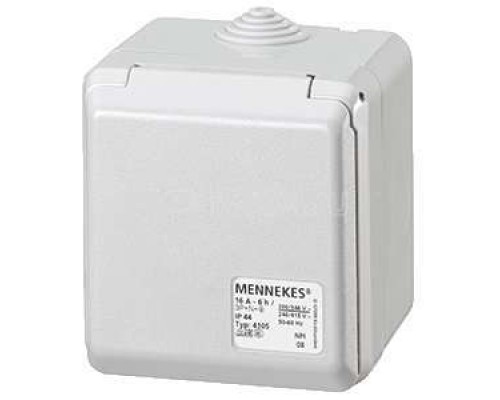 Розетка настенная 32А 2P+E IP44 Cepex Mennekes 4107