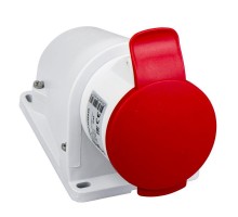 Розетка настенная 32А 380-415В 3P-N-E винт. IP44 SchE PKF32W435