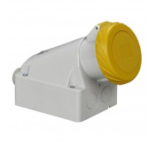 Розетка настенная 32А 3P-E 100-130В винт. IP67 SchE 83164