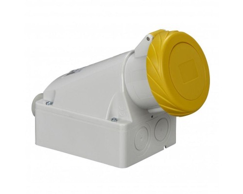 Розетка настенная 32А 3P-E 100-130В винт. IP67 SchE 83164