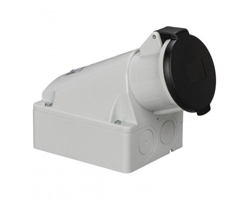 Розетка настенная 32А 3P-N-E 480-500В винт. IP44 SchE 83124