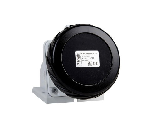 Розетка настенная PK 16А 500В 3PT винт. IP67 SchE PKF16W744