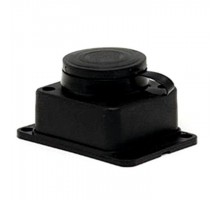 Розетка настенная PROxima 16А IP44 230В 2P+PE с защ. крышкой каучук EKF RPS-014-16-230-44