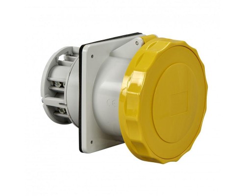 Розетка панельная 125А 3PNT 100-130В винт. IP67 SchE 81689