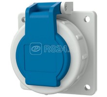 Розетка панельная 16А3п230В винтовое соединение IP68 сер./голуб. MENNEKES 17006