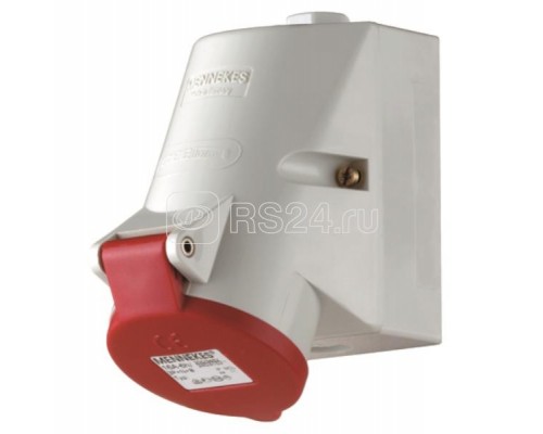 Розетка панельная 16А4п6ч400В IP44 MENNEKES 105