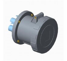 Розетка панельная 2125RU1W 125А 2P+E 1ч с прямым унифицир. фланцем IP67 ABB 2CMA167134R1000