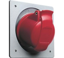 Розетка панельная 316RAU5 16А 3P+E 5ч с угловым унифицир. фланцем IP44 ABB 2CMA193225R1000