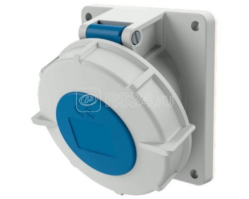 Розетка панельная 32А3п6ч230В безвинтовая пружинные клеммы TwinCONTACT IP67 MENNEKES 1802