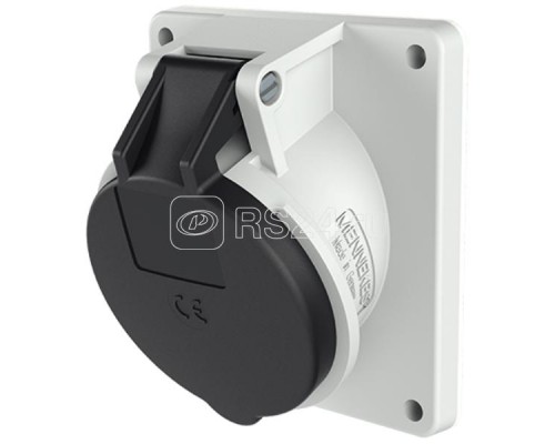 Розетка панельная 32А4п5ч600-690В винтовые клеммы IP44 MENNEKES 3011