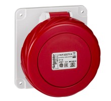 Розетка панельная  32А 3P-E 400-440В винт. IP67 SchE PKF32G7C4