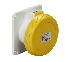 Розетка панельная  32А 3P-N-E 100-130В винт. IP67 SchE PKF32G715