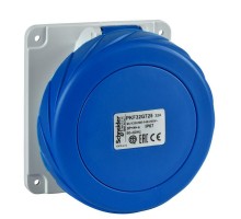 Розетка панельная  32А 3P-N-E 200-250В винт. IP67 SchE PKF32G725
