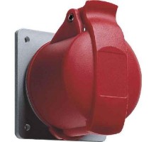 Розетка панельная 32А 3Р+N+Е с прямым унифицир. фланцем IP44 ABB 2CMA193259R1000