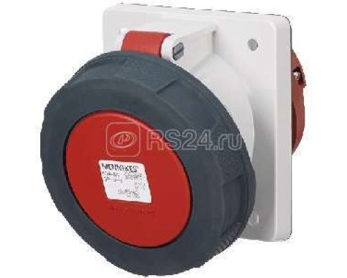 Розетка панельная 5п 125А 400В IP67 Mennekes 216A