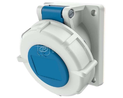 Розетка панельная Twin CONTACT 16А 3п 230В  IP67 Mennekes 1701
