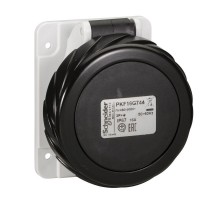 Розетка панельная прямая 16А 3PE 480-500В винт. IP67 SchE PKF16G744