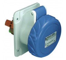 Розетка панельная прямая 16А 5P 220В быстр. IP67 SchE PKY16G725