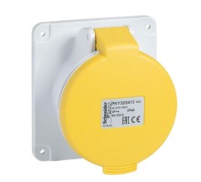Розетка панельная Р 32А 2P-E 100-130В быстр. IP44 SchE PKY32G413