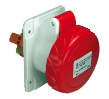 Розетка панельная Р 32А 2P-E 380-415В быстр. IP67 SchE PKY32G733