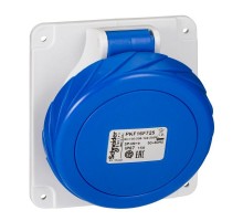 Розетка панельная угловая 16А 3PNE 200-250В винт. IP67 SchE PKF16F725