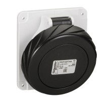 Розетка панельная угловая 32А 3PE 480-500В винт. IP67 SchE PKF32F744