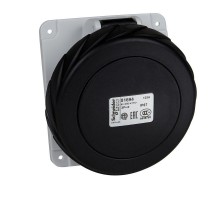 Розетка панельная угловая  32А 3P-E 480-500В быстр. IP67 SchE PKY32F744