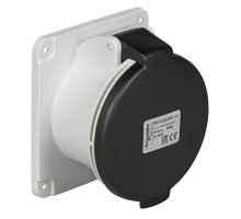 Розетка панельная угловая 32А 3P-N-E 480-500В быстр. IP44 SchE PKF32G445