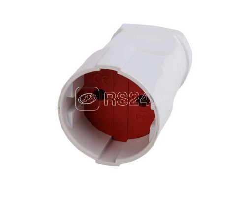 Розетка переносная 10А без заземл. бел. PROCONNECT 11-8539