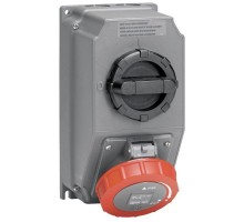 Розетка переносная Hypra 32А 400В 3К+Н+З IP67 Leg 059265