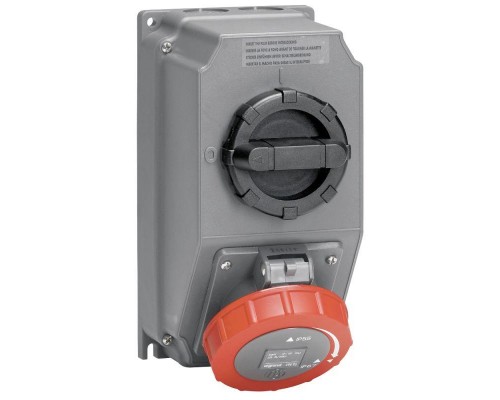 Розетка переносная Hypra 32А 400В 3К+Н+З IP67 Leg 059265