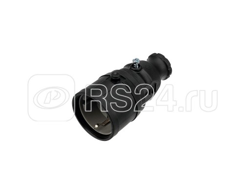 Розетка переноснаявлагозащ. с/з 16А IP20/44 каучук Rexant 111-005