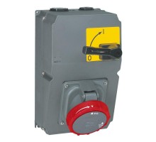 Розетка с разъединителем Hypra 125А 400В 3К+Н+З Leg 059115