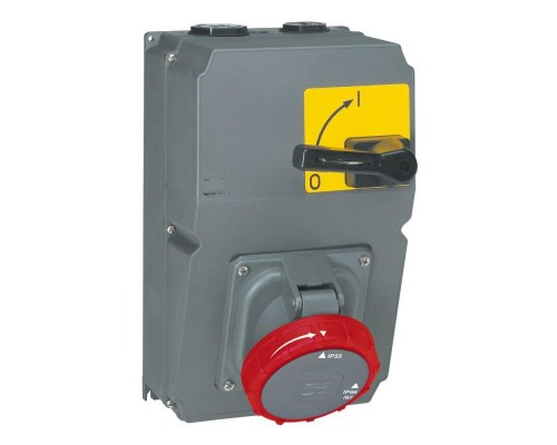 Розетка с разъединителем Hypra 125А 400В 3К+Н+З Leg 059115