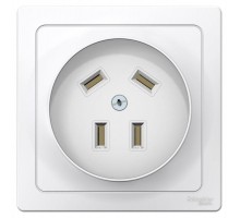 Розетка силовая СП BLANCA 3P+N 32А 400В бел. SchE BLNSR003241