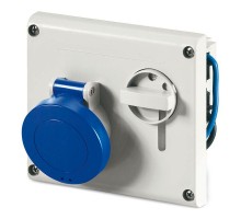 Розетка скрыт. уст. 16А 230В 2P+E IP44 DKC DIS4001683