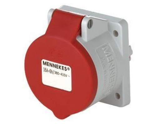 Розетка скрыт. уст. 16А 380В 3P+E+N I44 прямая Mennekes 3385