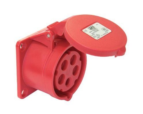 Розетка скрыт. уст. 16А 400В 3P+E IP44 DKC DISF040164