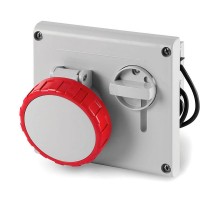 Розетка скрыт. уст. 16А 400В 3P+E+N IP67 DKC DIS4051687