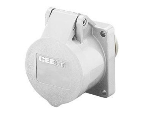 Розетка скрыт. уст. 16А 40-50В 2P прямая IP44 Mennekes 604