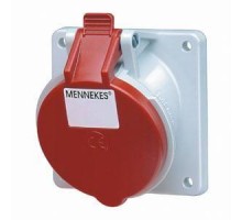 Розетка скрыт. уст. 32А 400В 3P+E IP44 косая 20гр Mennekes 3136