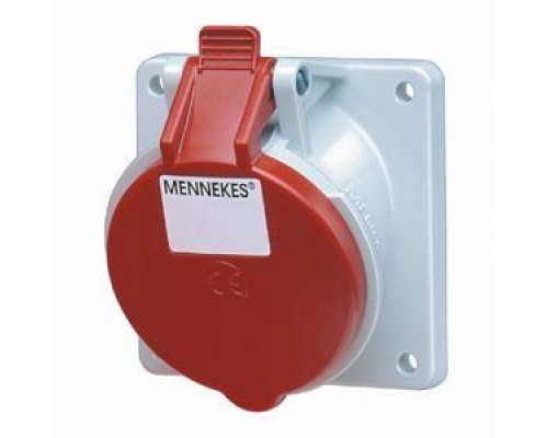 Розетка скрыт. уст. 32А 400В 3P+E IP44 косая 20гр Mennekes 3136