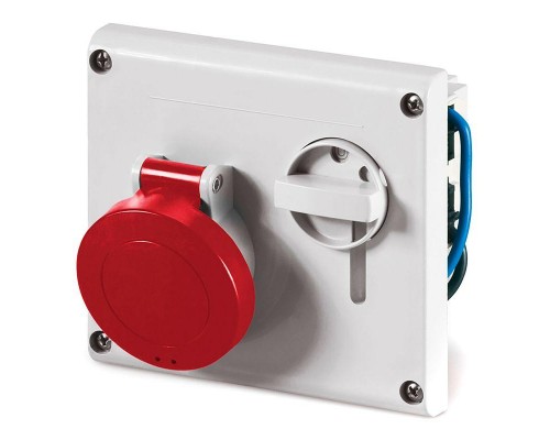 Розетка скрыт. уст. 32А 400В 3P+E+N IP44 DKC DIS4003287