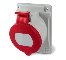 Розетка скрыт. уст. 32А 400В 3P+E с наклоном IP44 DKC DIS4133266
