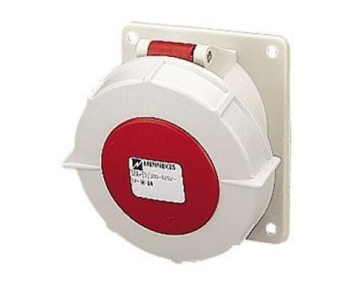 Розетка скрыт. уст. 32А 400В 7P IP67 косая Mennekes 2317