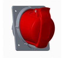 Розетка СП 32А 220В 2P+E IP44 панельн. угл. ABB 2CMA170027R1000